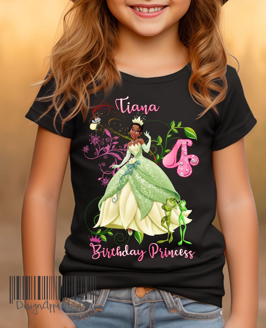 Princess Tiana Birthday Family Shirt, Princess Tiana Birthday Shirt, the  Princess and the Frog Disney Family Shirts, Family Party Shirts