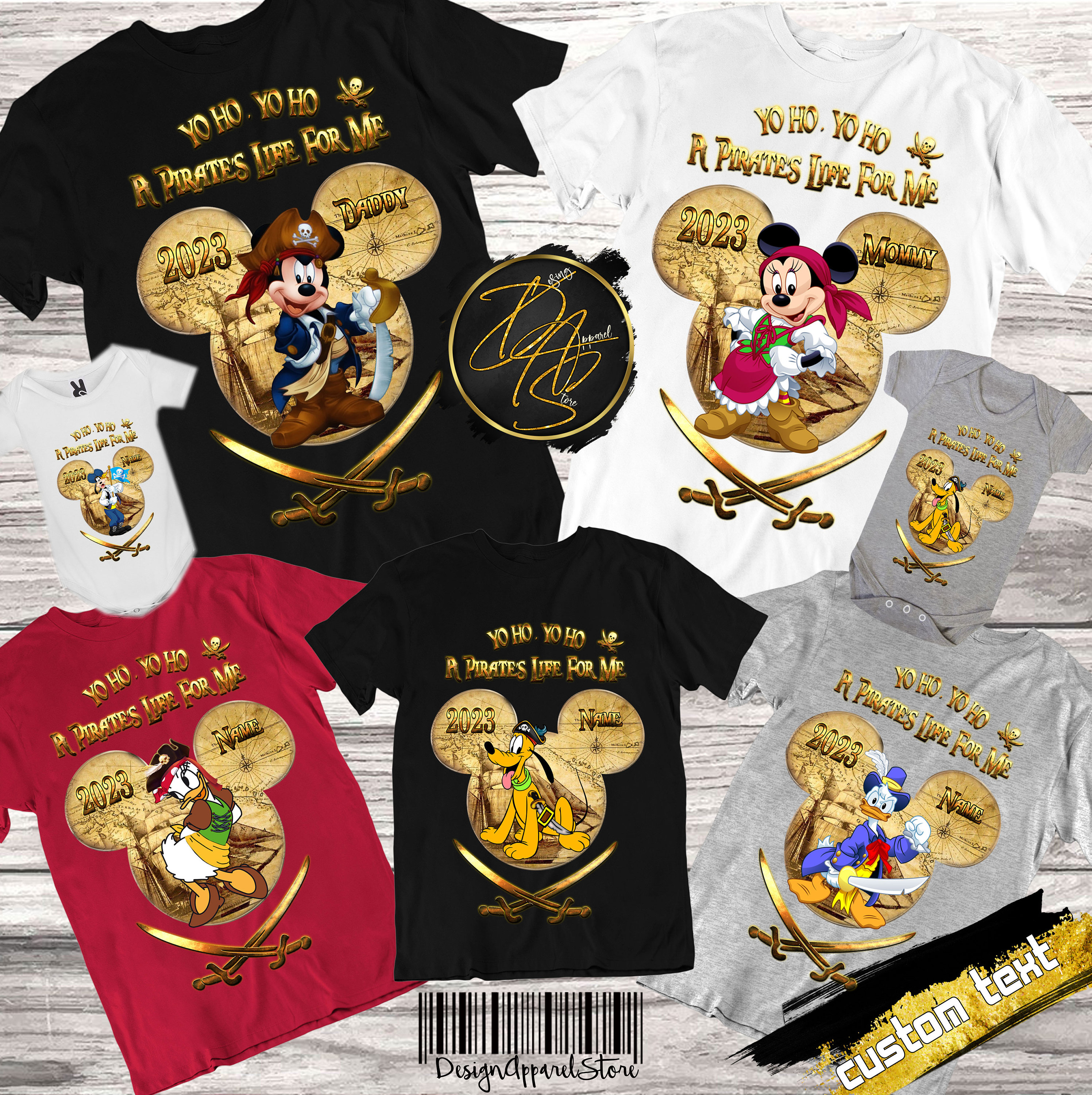  Womens Disney - Pirates of the Caribbean Graphic V-Neck T-Shirt  : Clothing, Shoes & Jewelry
