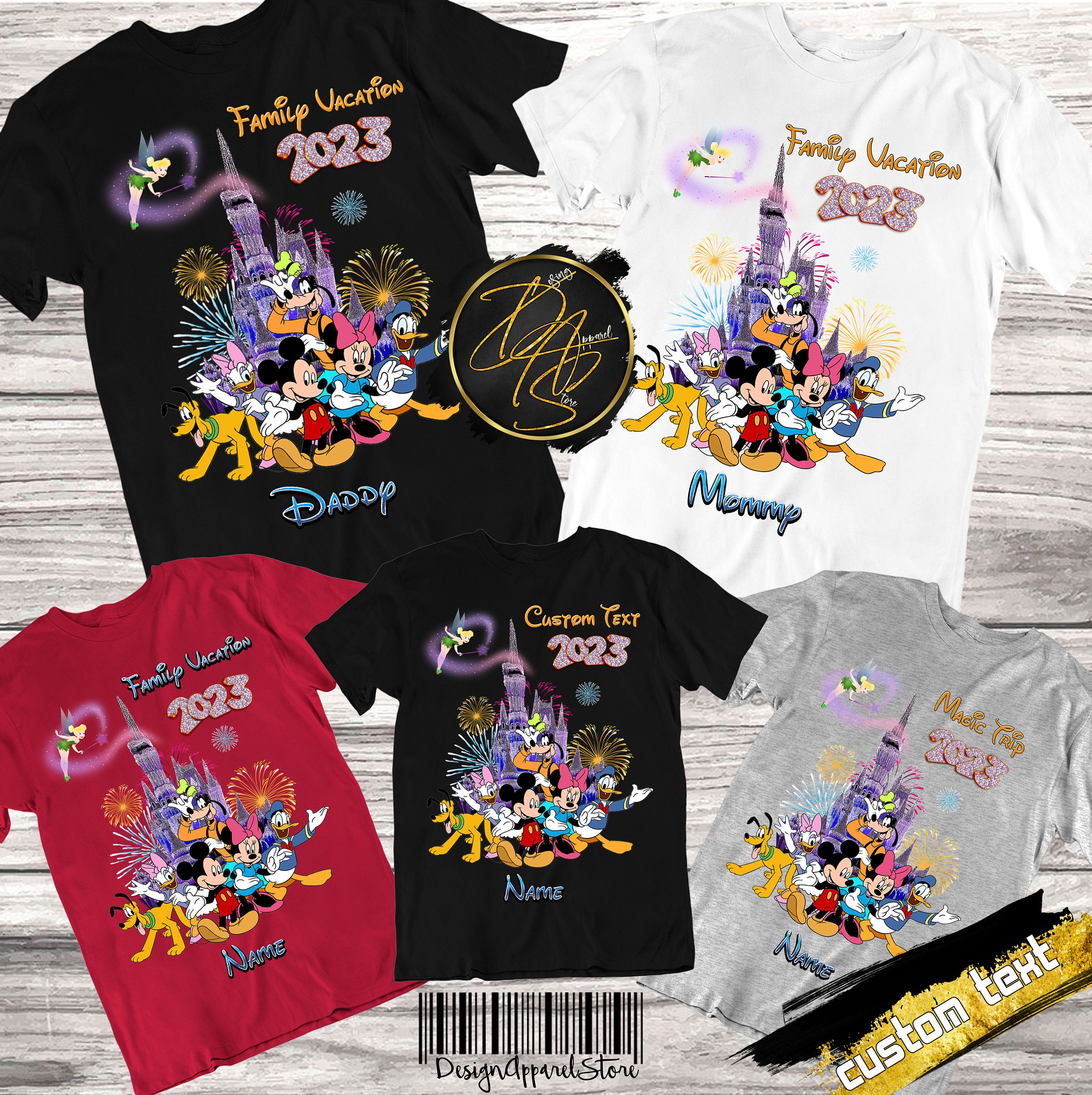 Custom Disney Family Vacation Shirts, Disney Shirts, Disney Trip Shirts,  Disney Vacation Shirts, Disney Family Shirts,disney Matching Shirts -   Canada