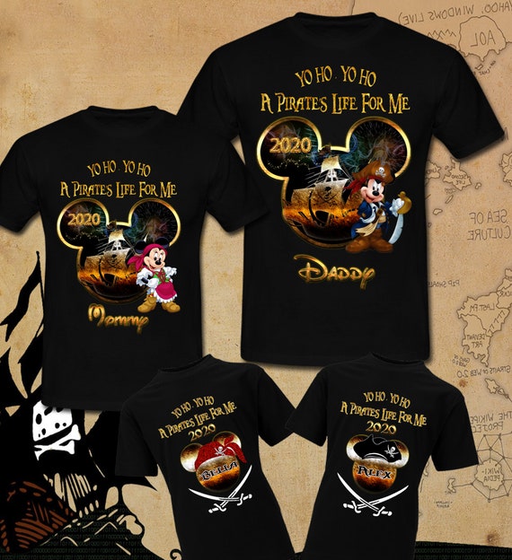 etsy disney pirate shirts