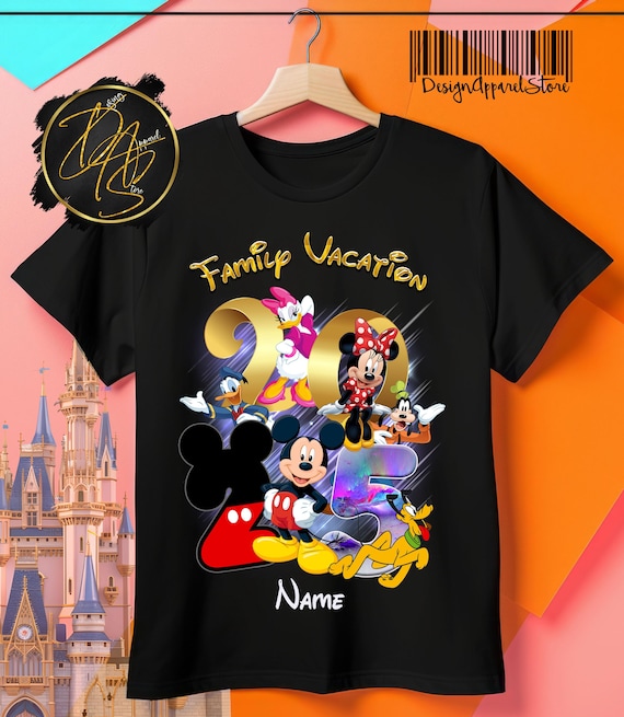 Camisetas familiares de vacaciones en DisneyWorld, camisetas para
