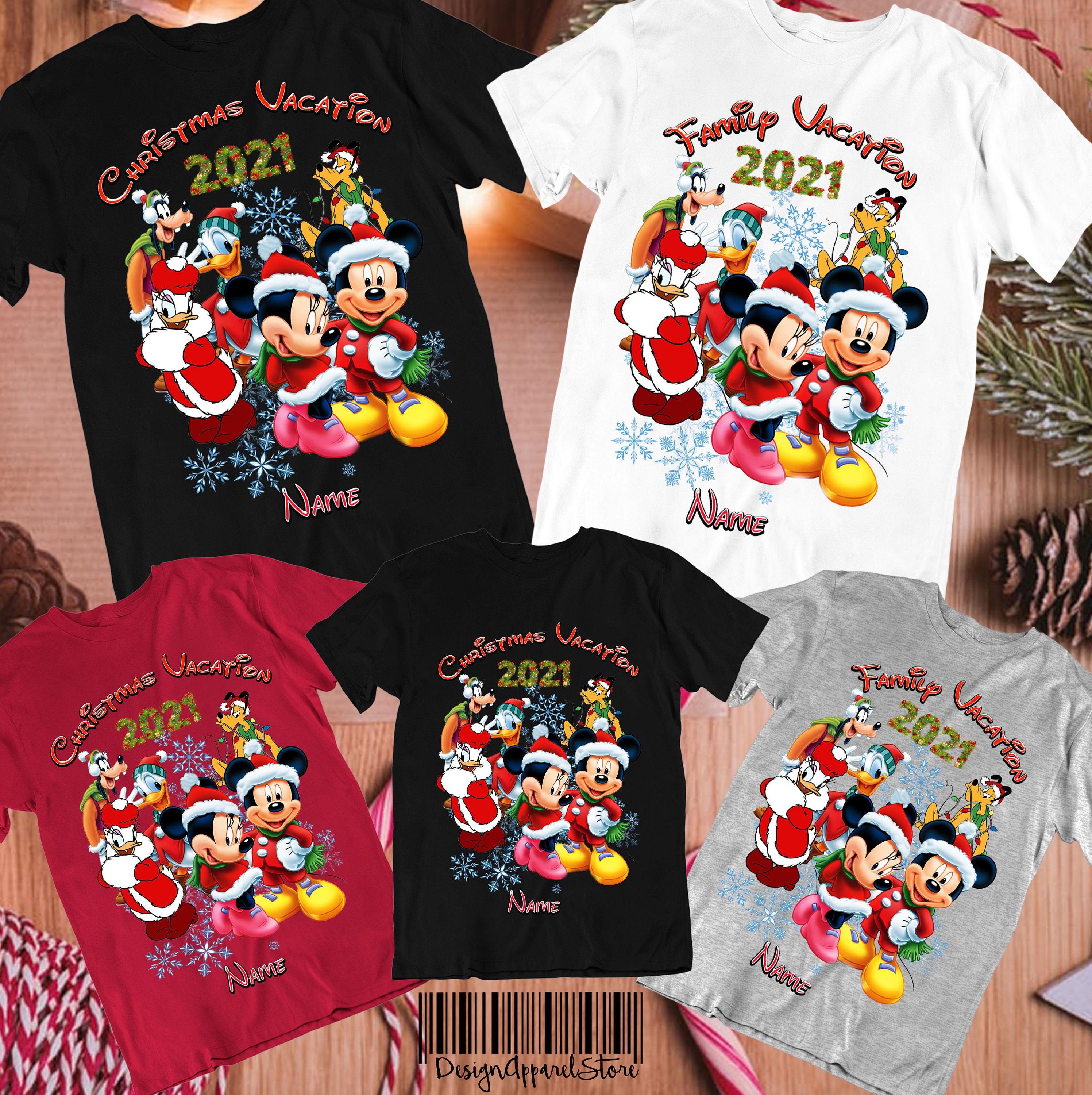 Disney Christmas Vacation Family 