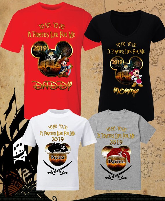 disney pirate shirts family