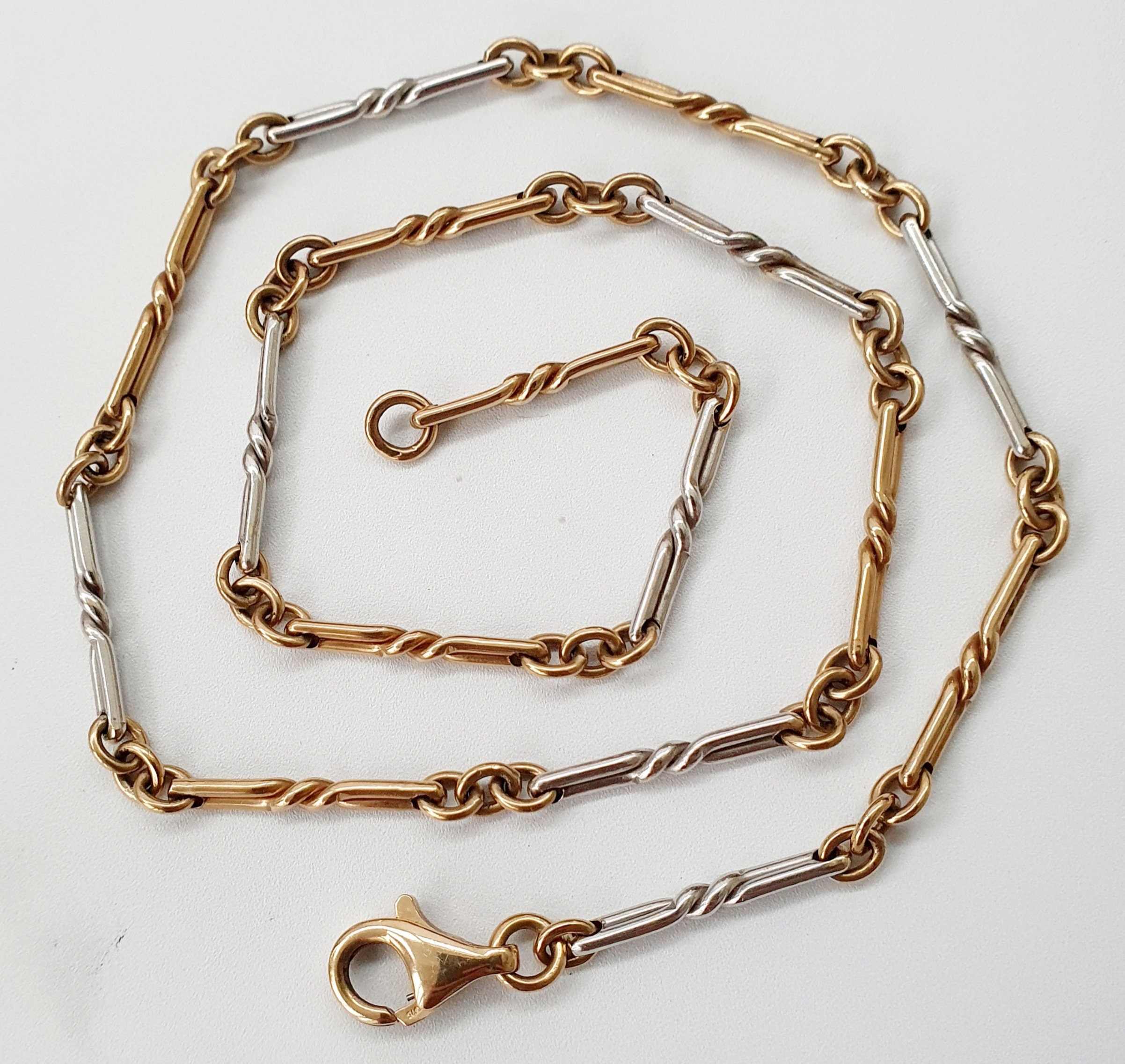 Vintage 9ct Gold \u0026 White Gold Fancy 
