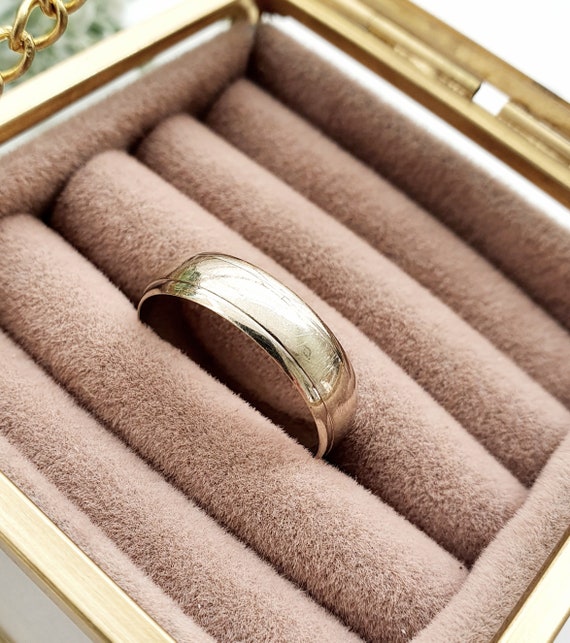 Anello In Oro Bianco 9 Carati Argyor-MRM 2 Mm  9 Fede Nuziale Semicircolare Liscia Bb2c1 - Foto 5