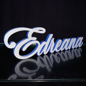 Styrofoam custom name, 3D name gold glitter,foam letters name age block,3D name,Large free standing styrofoam name,sweet 16 candelabra