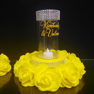 6 items Quinceañera centerpieces tables,Sweet 16 centerpieces fortable,Luminary birthday decor,Quince wedding Luminary, Central decor