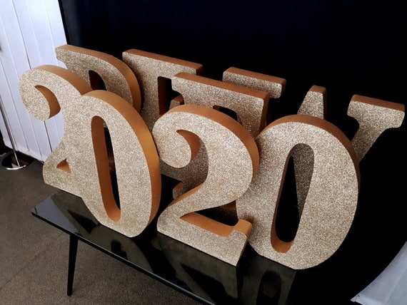 Styrofoam Letters 3D 20,foam Gold Numbers 20 Inches,large Free