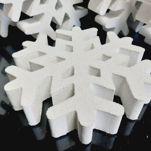 50 Pieces Foam Snowflake Stickers Self-Adhesive Snowflake Shape Stickers  for DIY Craft Projects, Assorted Color and Sizes