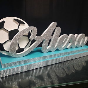 Football theme Candelabra for boy, football Bar Mitzvah Bat Mitzvah , candle, Quinceanera , football candle lighting Centerpiece, Sweet 16