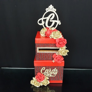 Cardbox Sweet 16, birthday cardbox cards,red roses cardbox,red wedding box,cardbox Mitzvah,cardbox Quinceanera & Mitzvah