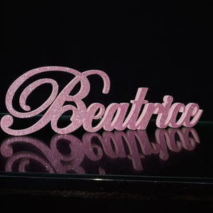 Nombre personalizado de espuma de poliestireno, nombre 3D brillo dorado, bloque de edad de nombre de letras de espuma, nombre 3D, nombre de espuma de poliestireno de pie grande, dulce 16 candelabros