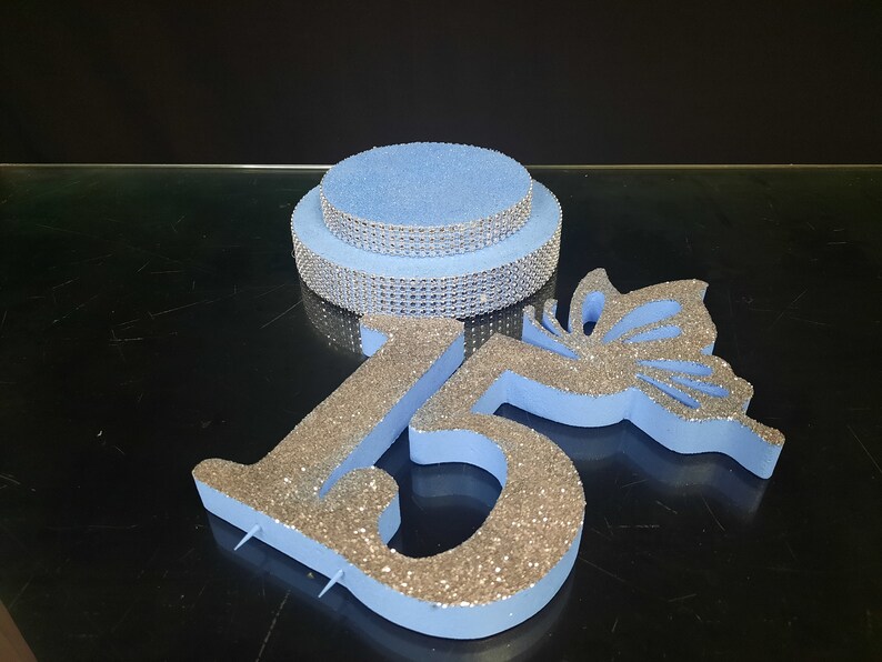 Butterfly Centerpieces for Table Light Blue Quinceanera Etsy