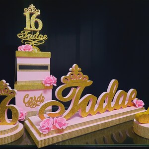 SET Candelabra foam and Cardbox, Sweet 16 Candelabra, Quinceanera Candelabra,Bar & Bat Mitzvah, Candle Lighting Centerpiece