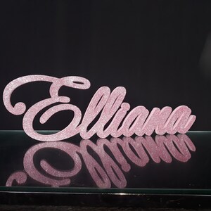 Custom Name 3D Foam Glitter,foam Letters Name,3d Name,free Standing ...