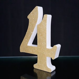 Letras de espuma de poliestireno 3D 15", números de espuma de poliestireno 15 pulgadas, grandes letras de pie, decoración de la ducha del bebé, decoración del partido, número de bloque y leterr