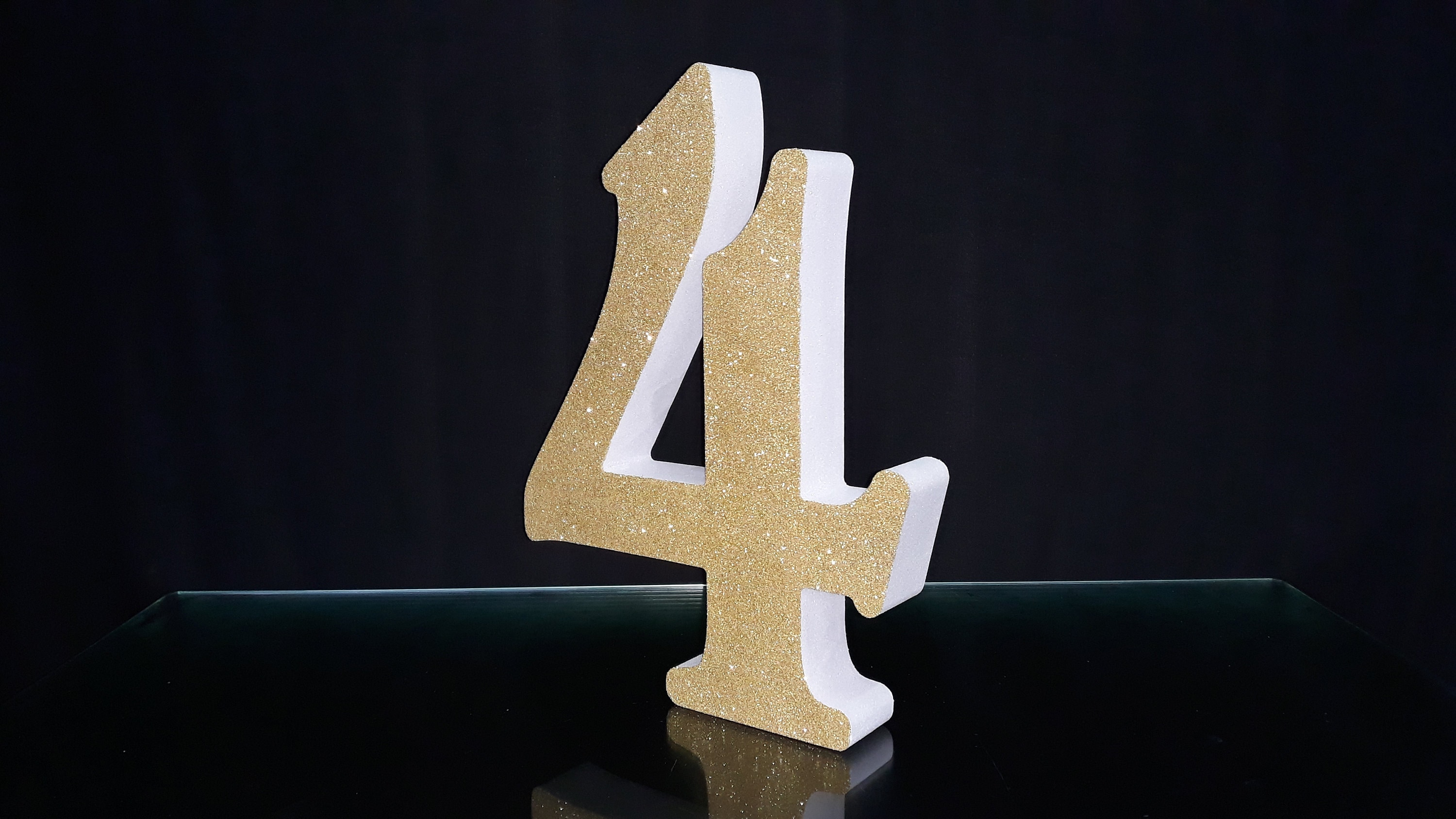 Styrofoam letters 3D 15 Styrofoam numbers 15 Etsy
