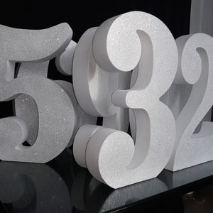 Letras de espuma de poliestireno 3D 20", números de espuma de oro de 20 pulgadas, letras independientes grandes, decoración de baby shower, letrero de espuma, logotipo de oro de espuma de poliestireno, letrero
