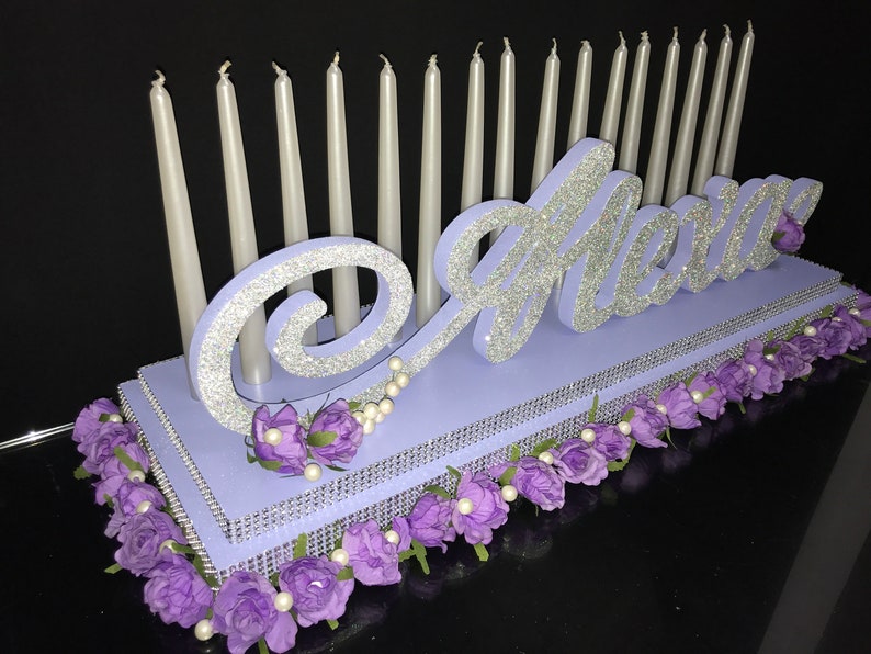 under the sea sweet16 name candle holder under the sea sweet16 name candle holder