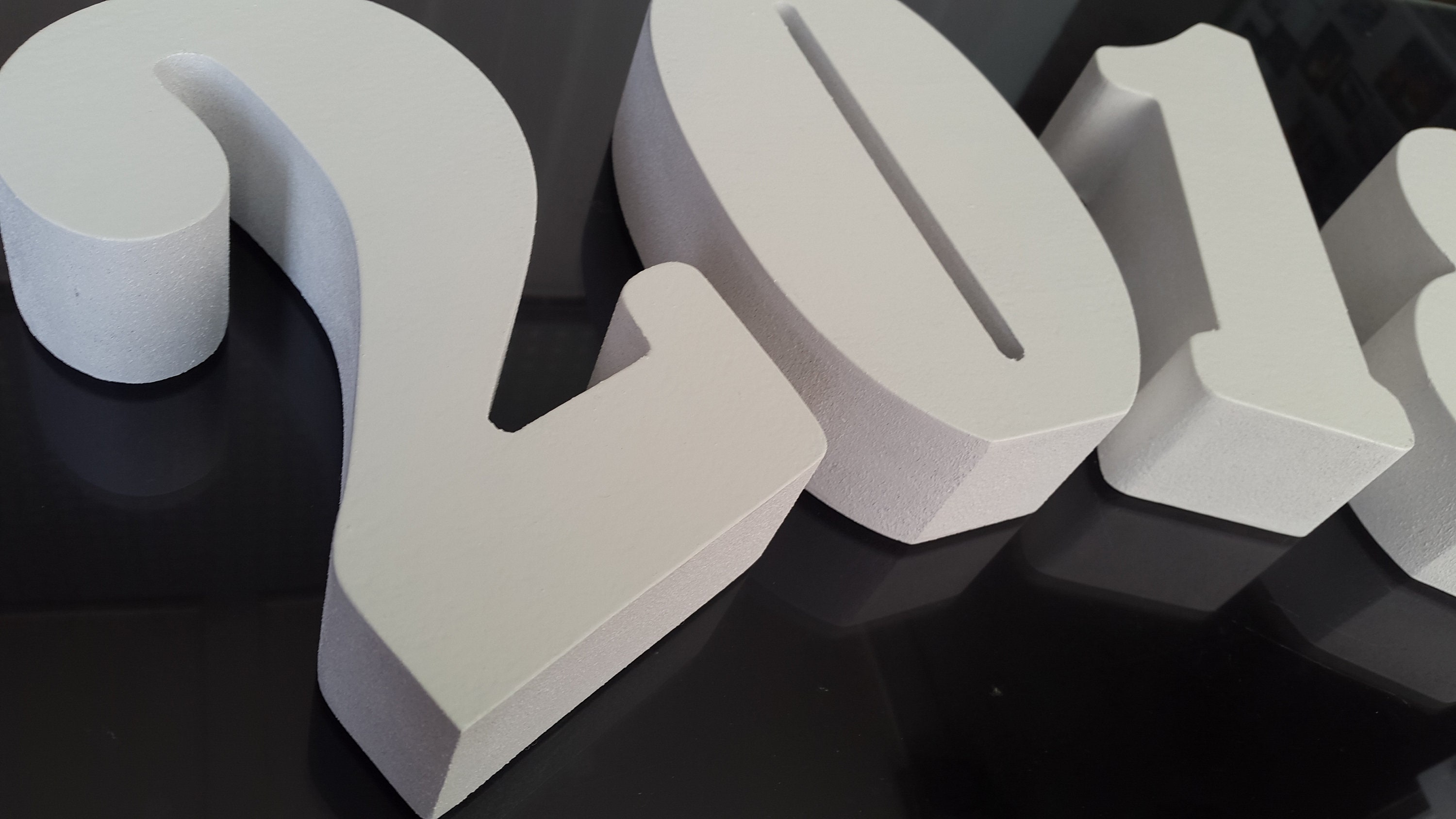 Styrofoam Letters 3D 12 Styrofoam Numbers 12 Etsy Australia