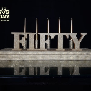 Sweet 16 Candelabra, Quinceanera & Mitzvah Candle Lighting Centerpiece, 3D name styrofoam, foam letters,Baby Shower decoration