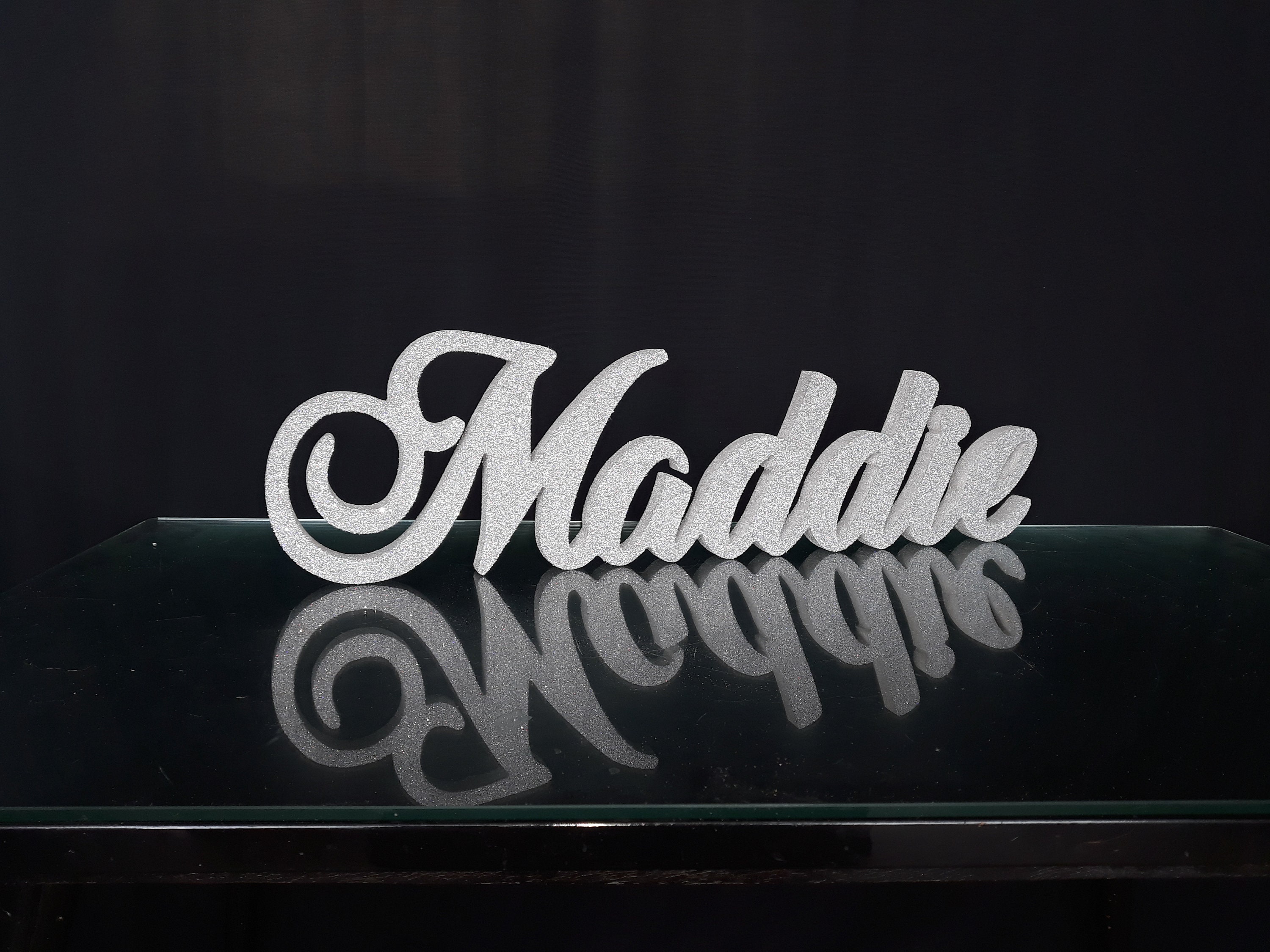 Custom Name 3D Foam Glitterfoam Letters Name3d Namefree - Etsy Australia