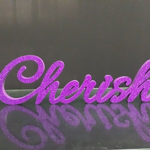 Custom Name 3D Foam Glitter,foam Letters Name,3d Name,free Standing ...