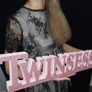 Custom name 3D sign ,pink foam letters name age block,3D letters foam glitter,Large free standing styrofoam letters,sweet 16 candelabra