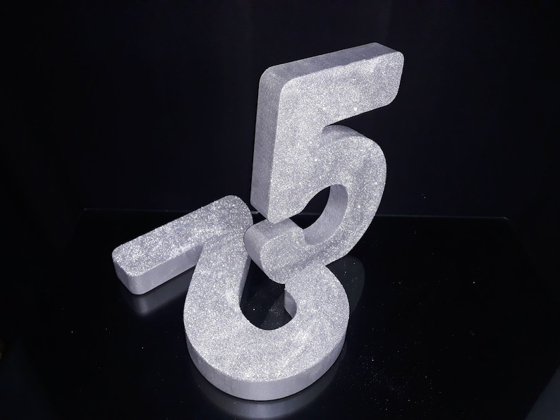 Styrofoam letters 3D 15 block number and leterr Styrofoam numbers 15 inches,Large free standing letters,baby shower decor,Party decor