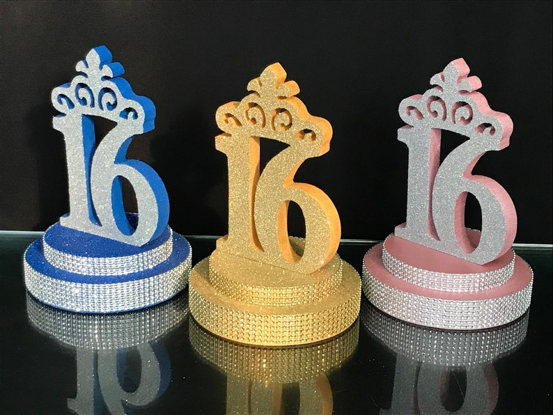 decor for festive table,Sweet 15 Central decor fifteen,Central element on the table Mitzvah Centerpiece number 15 on stand Quinceanera