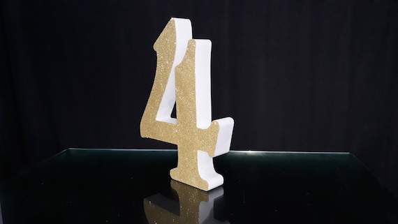 Styrofoam Letters 3D 20,foam Gold Numbers 20 Inches,large Free
