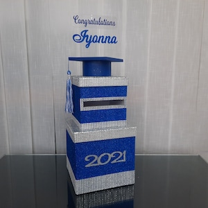 Caja de la tarjeta de graduación