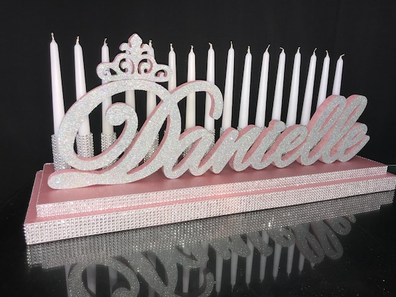 Pink '16' Candle Pink '16' Candle