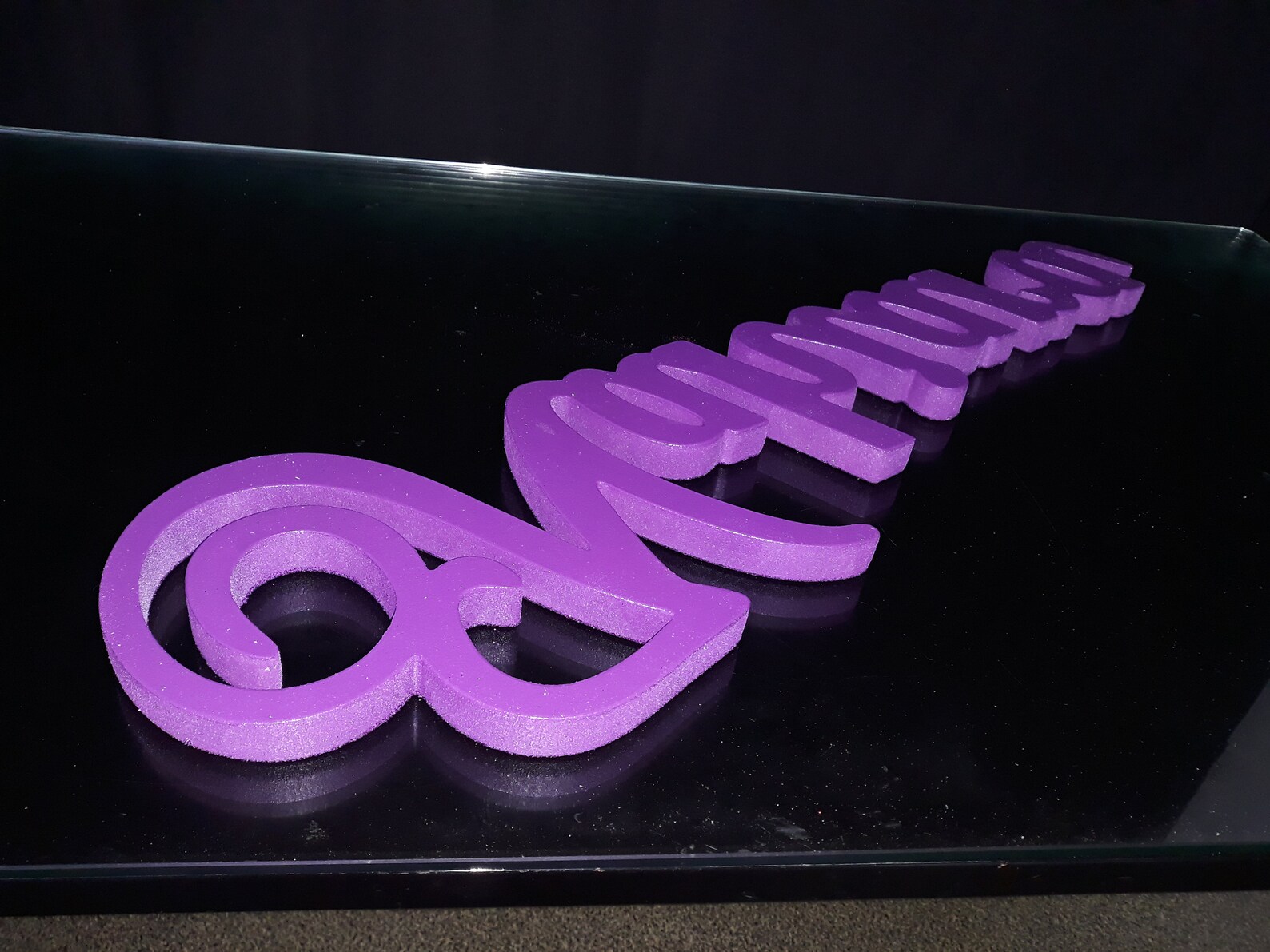 Styrofoam Custom Name 3D Name Gold Glitterfoam Letters Name - Etsy