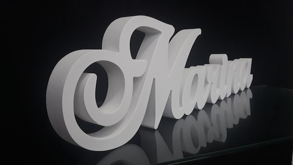 sweet 16 candelabra foam letters age block,3D name,Large free standing foam White color custom name 3D white glitter,styrofoam name
