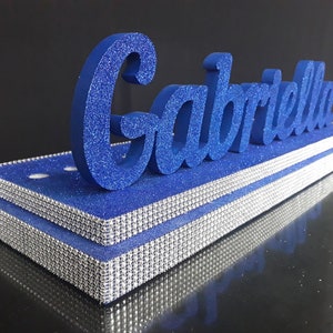 Sweet 16 Candelabra, Quinceanera & Mitzvah Candle Lighting Centerpiece, 3D name styrofoam, foam letters,Baby Shower decoration