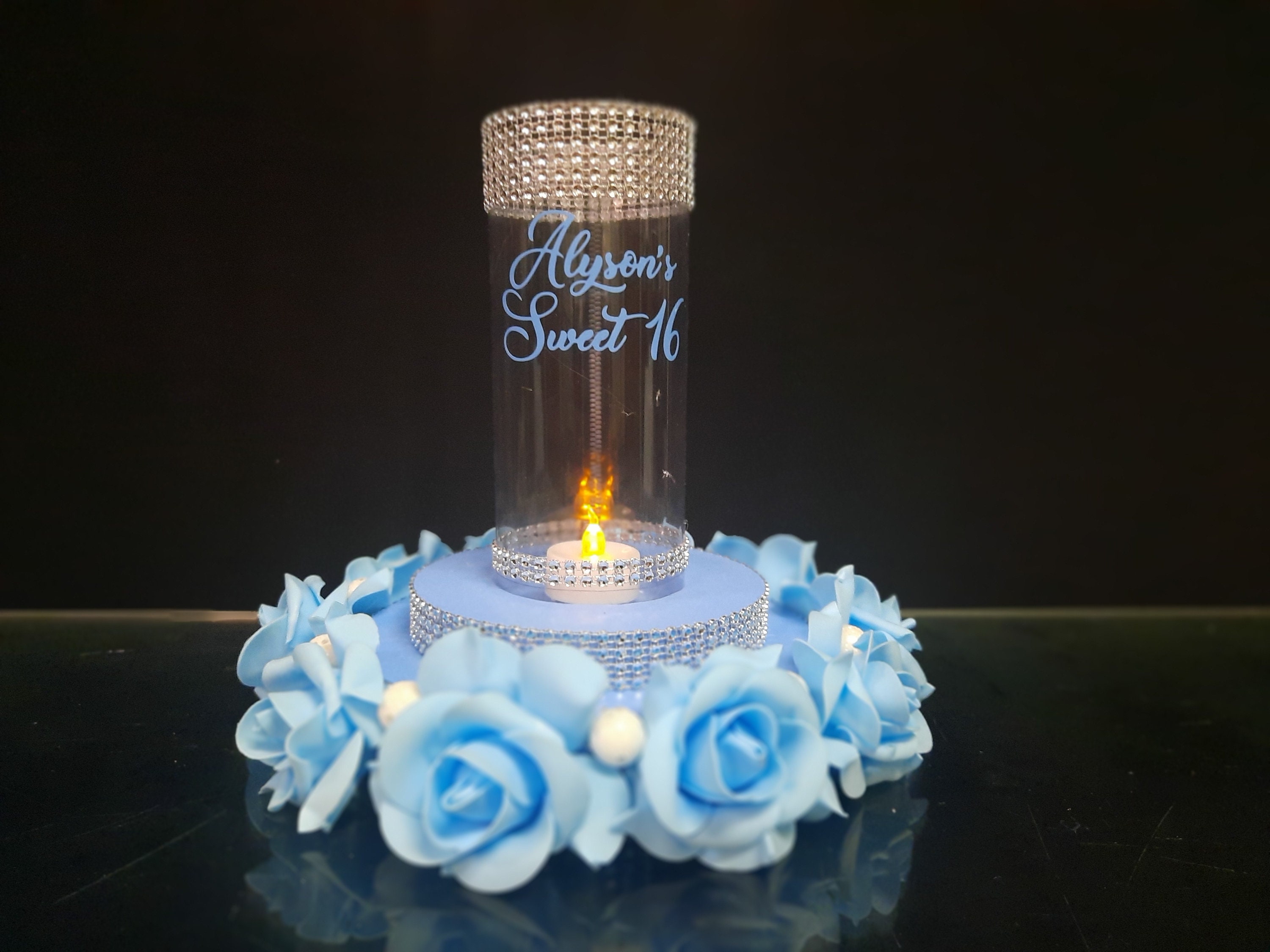 Quinceañera Centerpieces Tablessweet 16 Centerpieces Etsy Canada