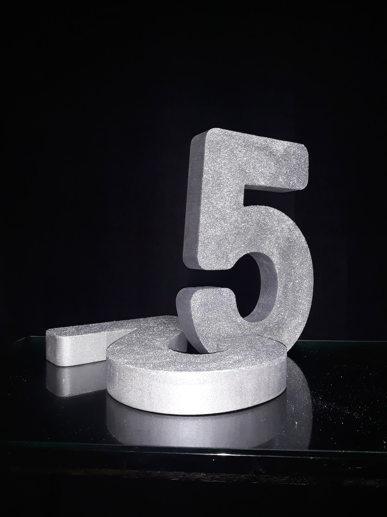 Styrofoam letters 3D 15 block number and leterr Styrofoam numbers 15 inches,Large free standing letters,baby shower decor,Party decor