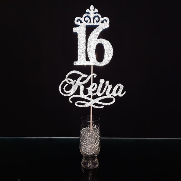 Cake Topper for creating a central element or decorating a cake,decor Central element sweet16,decorfestive table,Wedding,Mitzvah,Quinceanera