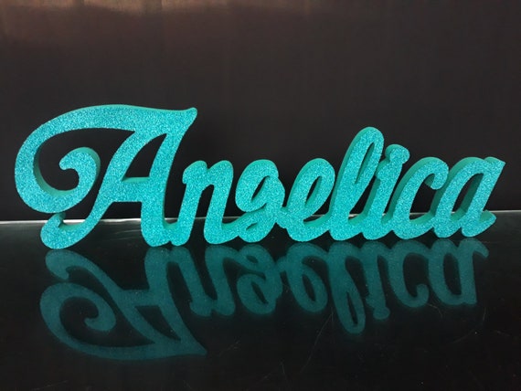 ブヒッᒼᑋªⁿ♥プロフィール見てね♥さま専用 飾り窓 ハンドメイド雑貨 Turquoise Colors Custom Name 3D Styrofoam,3d Name Bar&bat