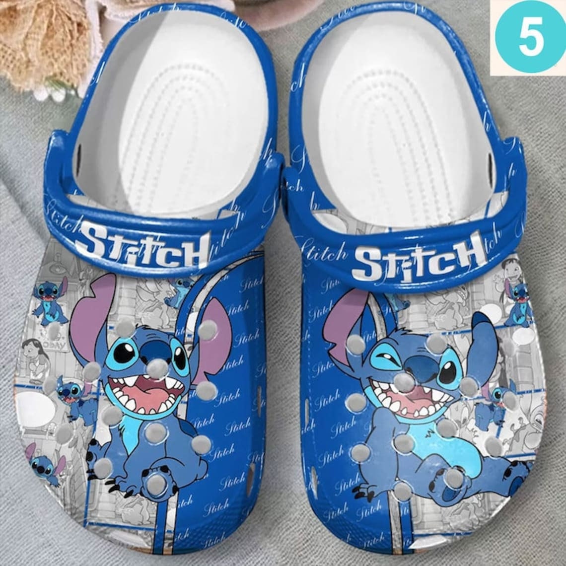 Personalized Lilo Stitch Clogs, Stitch Clog For Mothers