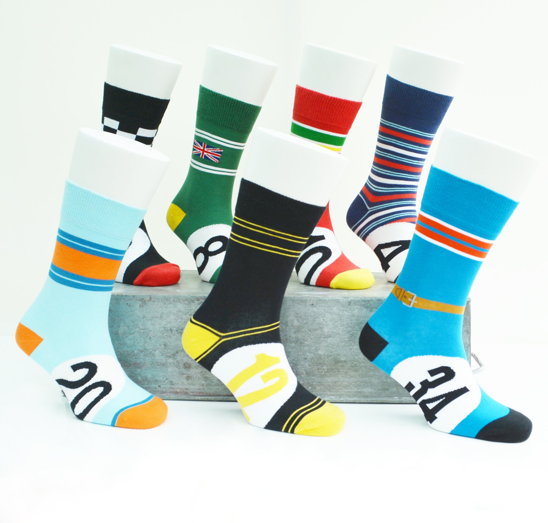 Image of Racing Car Socks For Men