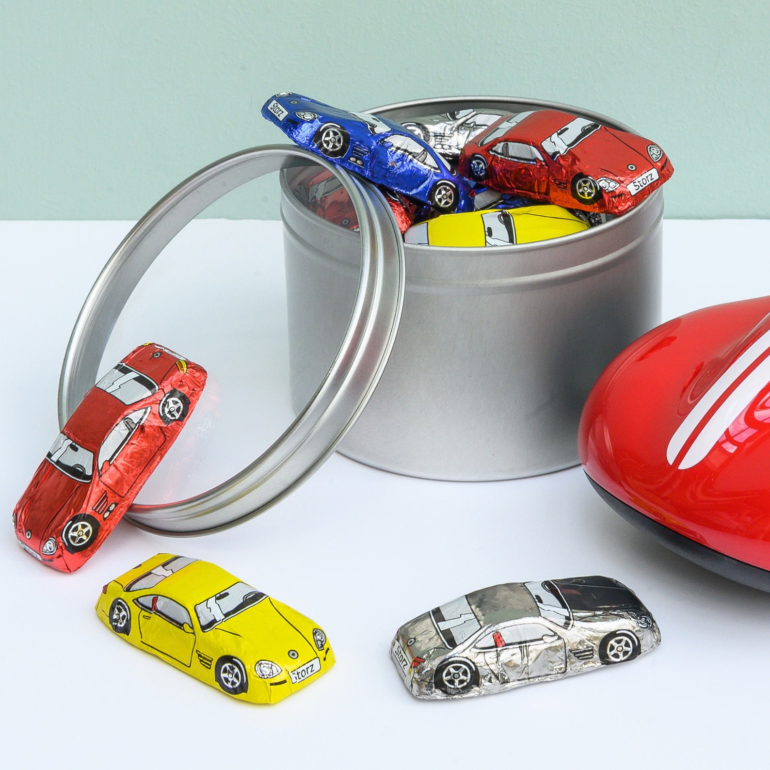 Gift Tin of Chocolate Sports Cars Etsy