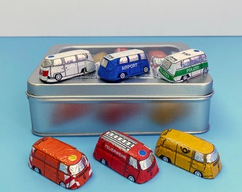 Foil Wrapped Camper Van Bus Chocolates - camper gift