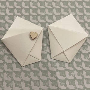 Conetti portariso in cartoncino o carta origami