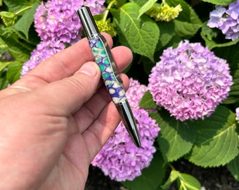 Golden Summer Honeycomb Twist Pen