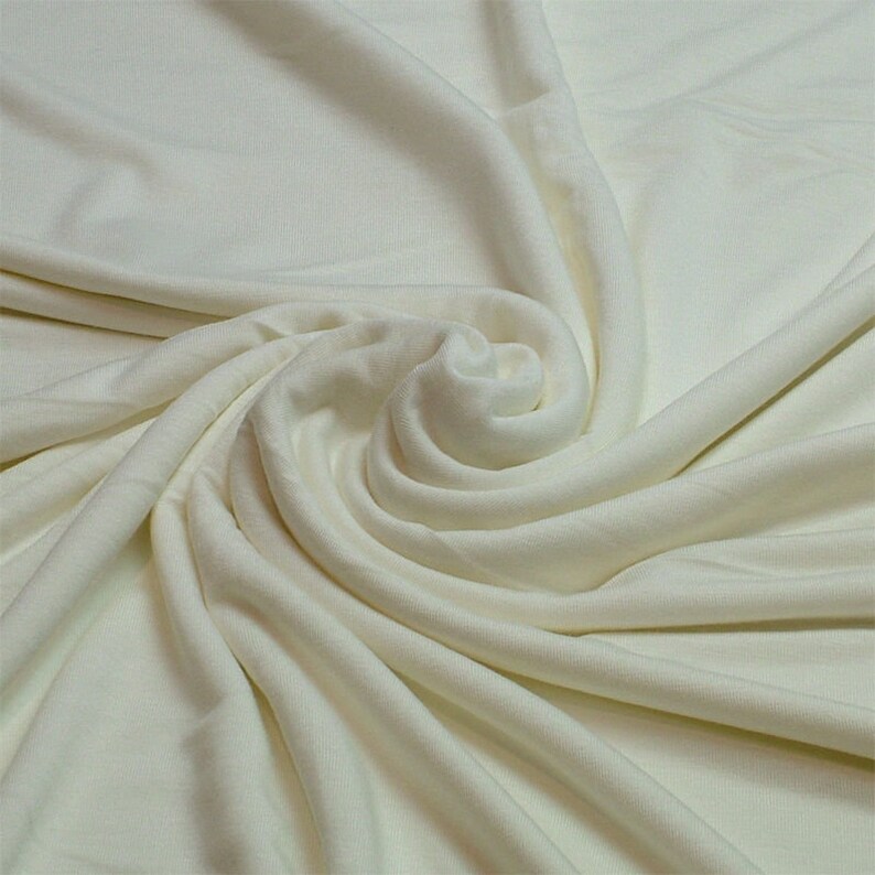 Plain Viscose Elastane Jersey Stretch Fabric Per Meter 150 cm Etsy