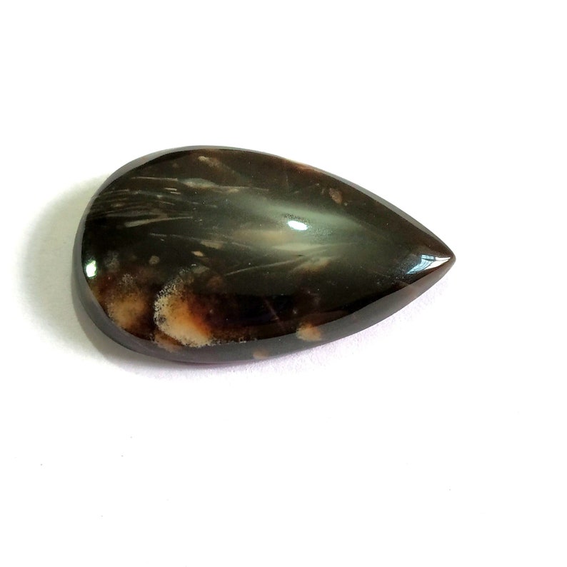 Bat Cave Jasper Pear Cabochon Healing ... Natural Designer Cabochon Bat cave Jasper Smooth Cabochon 30x18x5 MM
