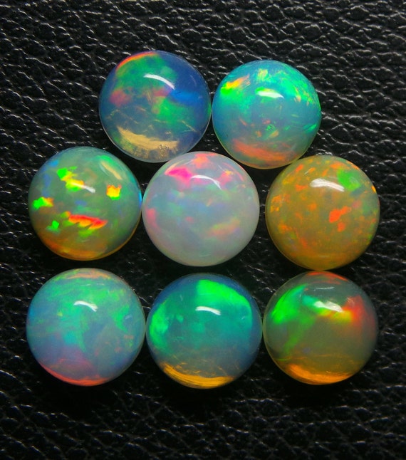 Opale éthiopienne naturelle ronde Cabochon, Welo opale, opale, opale, bijoux Opale, opale Lot 9 x 9 MM feu flamboyant, lâche Gemstone.AAA+++ 66cef0 Opale éthiopienne naturelle ronde Cabochon, Welo opale, opale, opale, bijoux Opale, opale Lot 9 x 9 MM feu flamboyant, lâche Gemstone.AAA+++ 66cef0