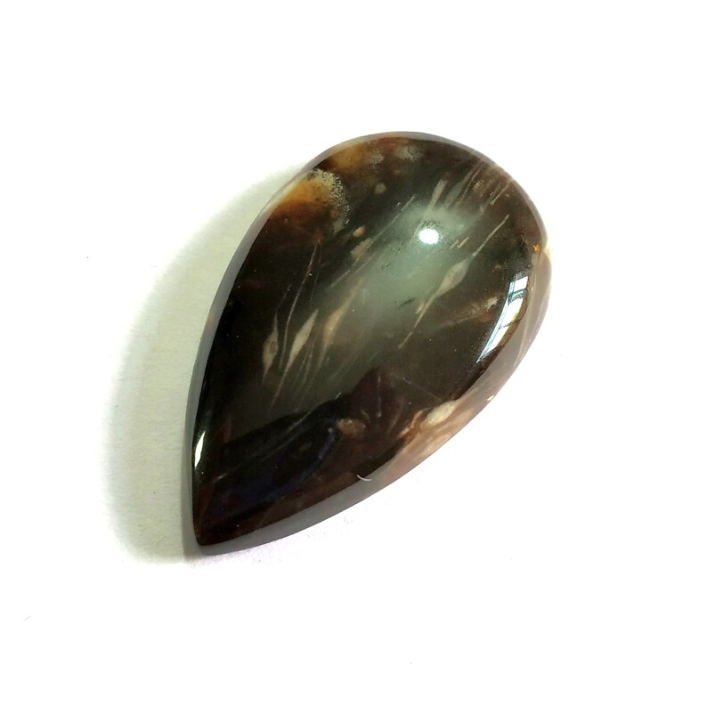 Bat Cave Jasper Pear Cabochon Healing ... Natural Designer Cabochon Bat cave Jasper Smooth Cabochon 30x18x5 MM